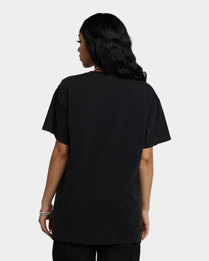 Goat Crew Flaming Racer Vintage T-Shirt Black Wash