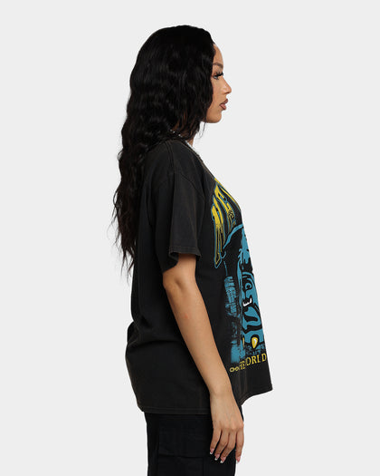 Goat Crew The World Is Yours Vintage T-Shirt Black Wash