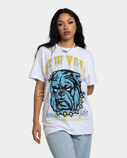 Goat Crew The World Is Yours T-Shirt White