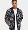 XXIII Ethan Paisley Button Up Shirt Black
