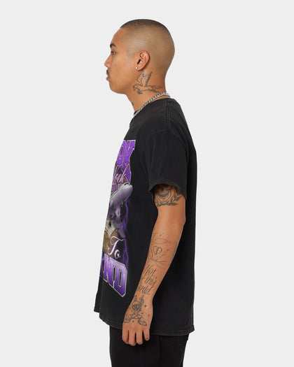 Goat Crew Wock Vintage T-Shirt Black Wash