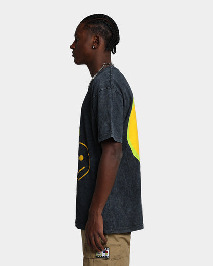 Goodsinner Just A Friendly Reminder Vintage T-Shirt Washed Black