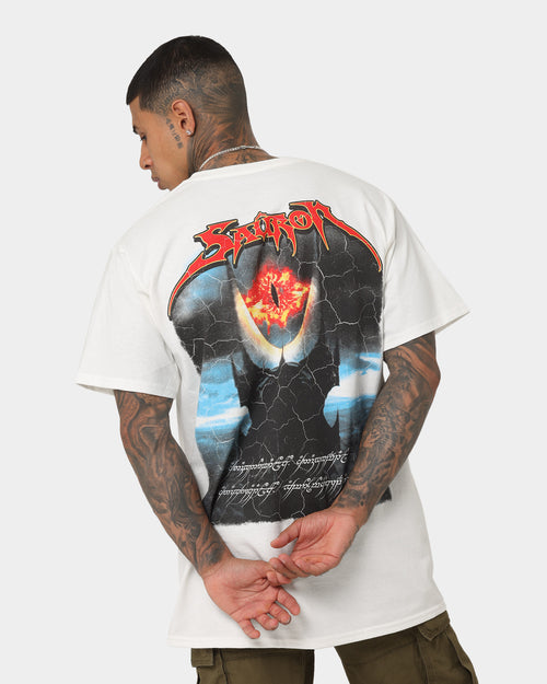 American Thrift X Lord Of The Rings Sauron T-Shirt White