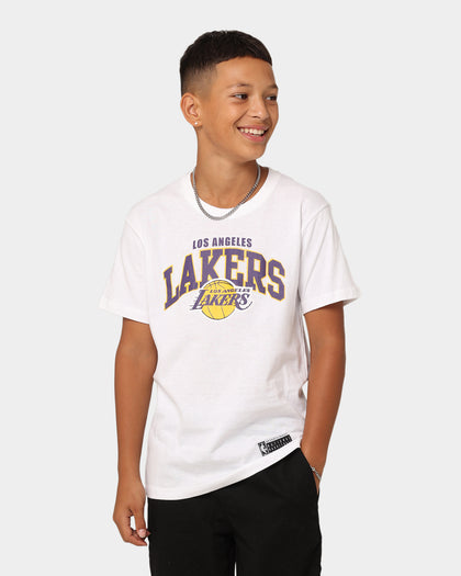 NBA Kids' Los Angeles Lakers Team Arch T-Shirt White