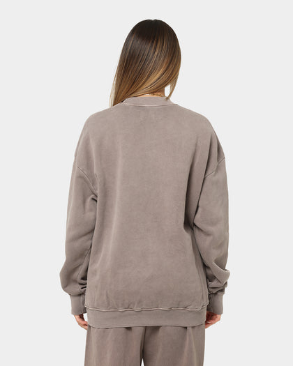 Joah Brown Women's Classic Pullover Crewneck Peppercorn