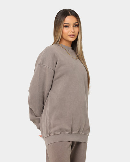 Joah Brown Women's Classic Pullover Crewneck Peppercorn