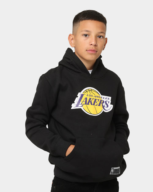 NBA Kids' LeBron James Los Angeles Lakers Top Of The Key Hoodie Black