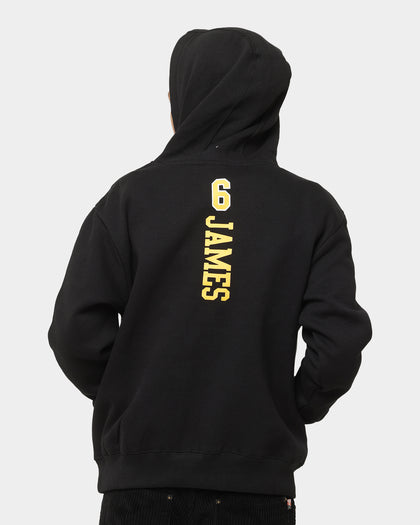 NBA Kids' LeBron James Los Angeles Lakers Top Of The Key Hoodie Black