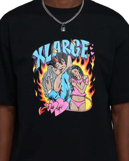 X-Large Cupid Trap T-Shirt Black