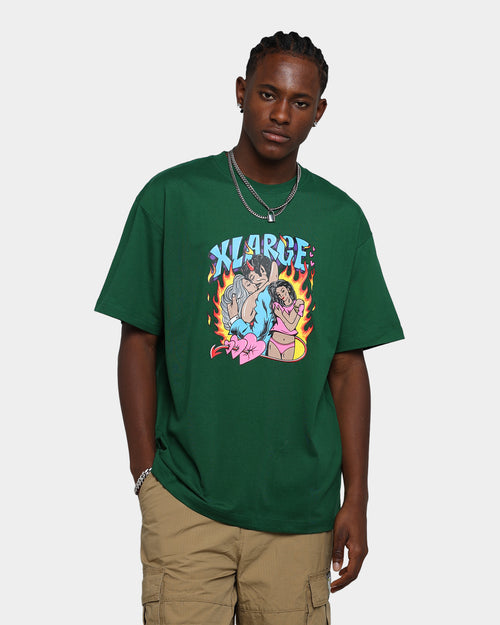 X-Large Cupid Trap T-Shirt Green