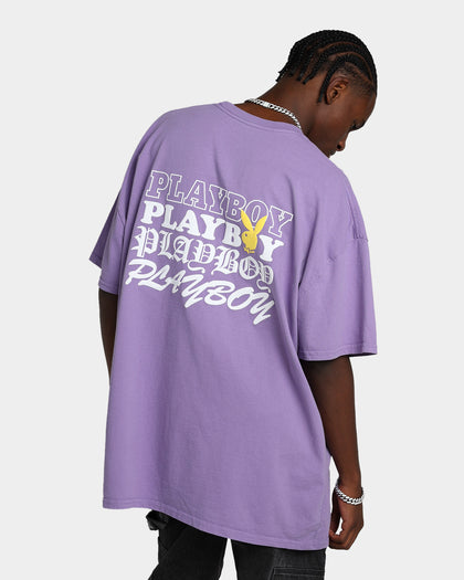 Playboy By CK Stacked T-Shirt Lavendar