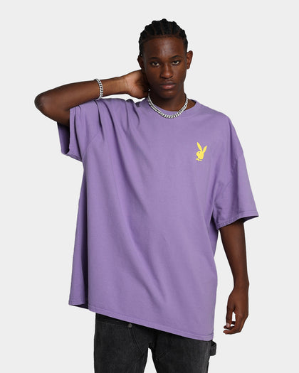 Playboy By CK Stacked T-Shirt Lavendar