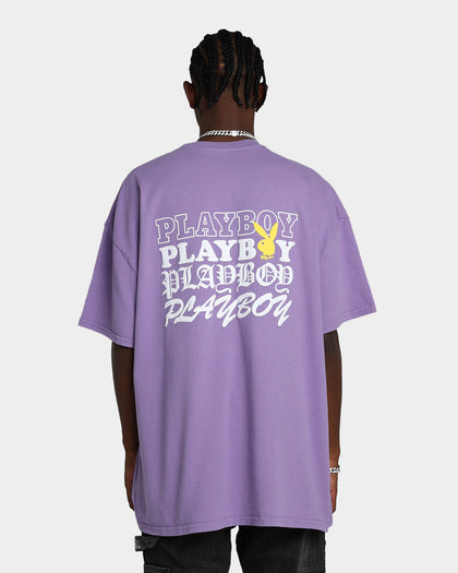 Playboy By CK Stacked T-Shirt Lavendar