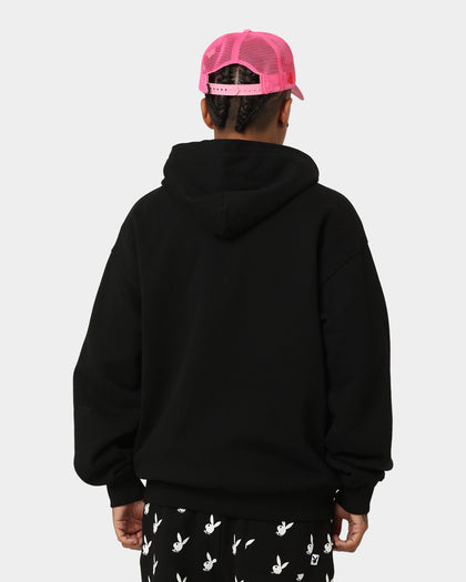 Playboy By CK Full Zip Club Hoodie Black