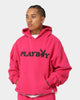 Playboy By CK Wordmark Hoodie Pink