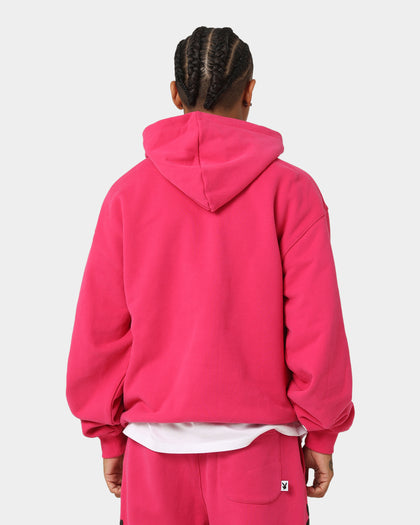 Playboy By CK Wordmark Hoodie Pink