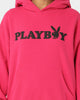 Playboy By CK Wordmark Hoodie Pink