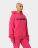 Playboy By CK Wordmark Hoodie Pink