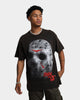 American Thrift X Friday The 13th Jason's Mask Vintage T-Shirt Black Wash