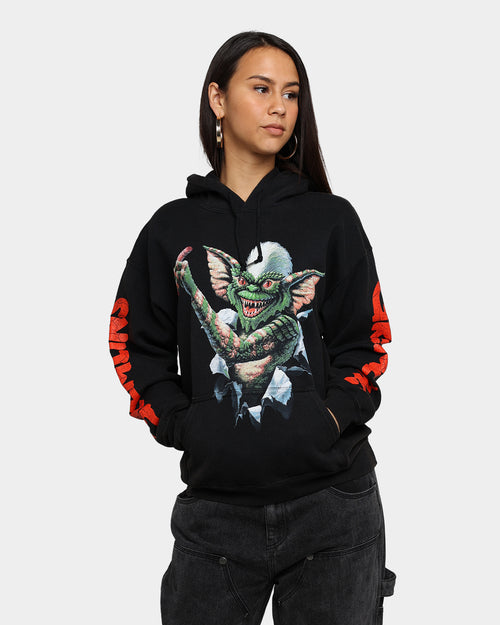 American Thrift X Gremlins Gremlin Vintage Hoodie Black Wash