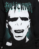 American Thrift X Harry Potter Lord Voldemort Vintage Hoodie Black Wash