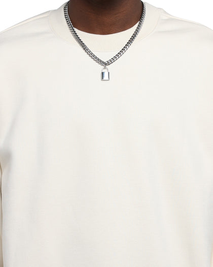 AS Colour Heavy Crewneck Ecru