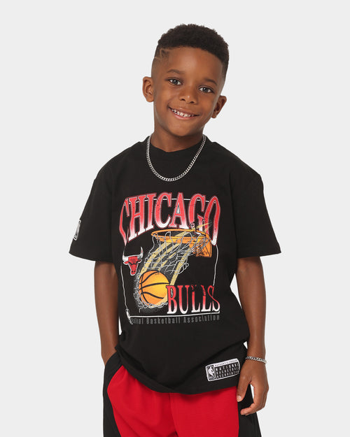 NBA Kids' Chicago Bulls Retro Vintage T-Shirt Black