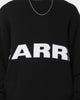 Carré Statement Knitted Sweater Black