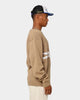 Carré Statement Knitted Sweater Stone