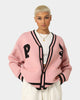 Playboy By CK Collegiate Cardigan Pink/Black