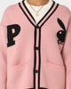 Playboy By CK Collegiate Cardigan Pink/Black