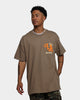 Goat Crew Club Nirvana T-Shirt Brown