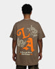 Goat Crew Club Nirvana T-Shirt Brown