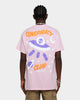 Goat Crew Conspiracy Theory T-Shirt Light Pink