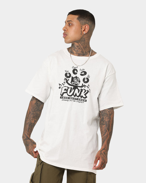 Goat Crew Funk T-Shirt White