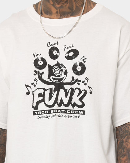 Goat Crew Funk T-Shirt White