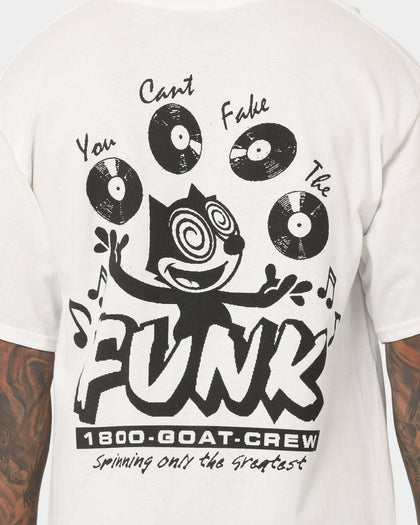 Goat Crew Funk T-Shirt White