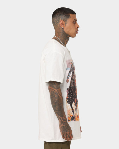 Goat Crew Houston Cowboy T-Shirt White