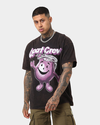 Goat Crew Sizzurp Vintage T-Shirt Black Wash