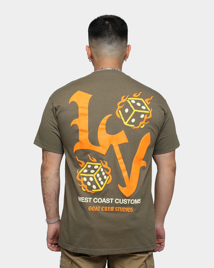 Goat Crew West Coast Customs T-Shirt Forest Green