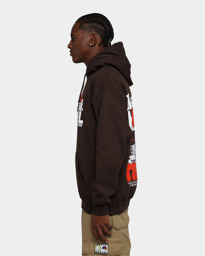 Rats Get Fat Heartbreak Hotel Hoodie Chocolate