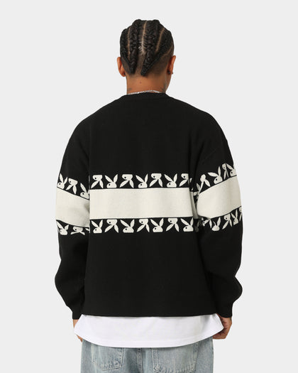 Playboy By CK Cozy Knit Sweater Black/Off White | Culture Kings US Playboy By CK Cozy Knit Sweater Black/Off White | Culture Kings US