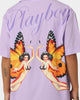 Playboy By CK Butterfly Party Shirt Purple