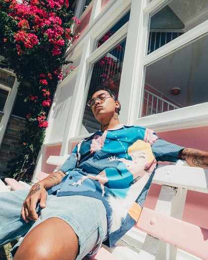 Playboy By CK Pop Party Shirt Blue