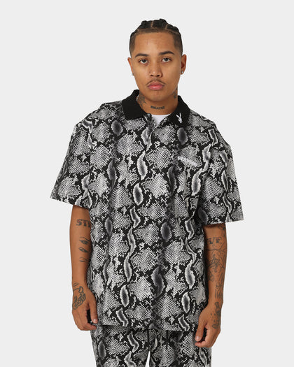 Playboy By CK Snake Polo Shirt Grey/Black