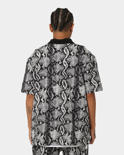 Playboy By CK Snake Polo Shirt Grey/Black