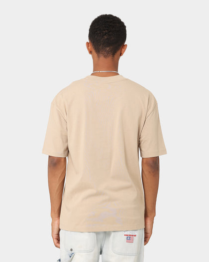 Champion Heritage New Script T-Shirt Cafe Latte