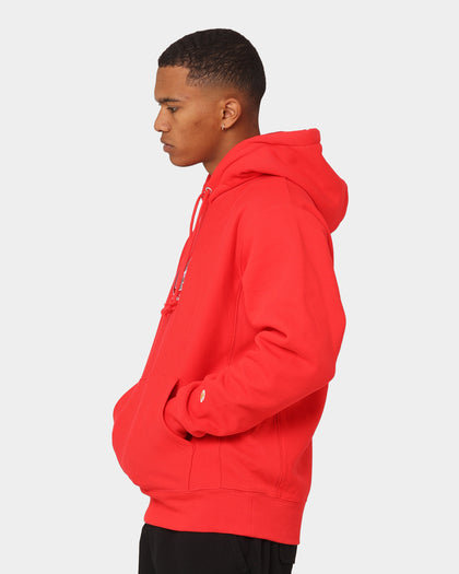 Champion Reverse Weave USA Hoodie Red Spark Csi