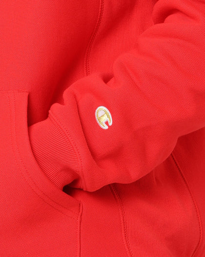 Champion Reverse Weave USA Hoodie Red Spark Csi
