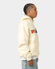 Playboy By CK Chenille Wordmark Hoodie Off White